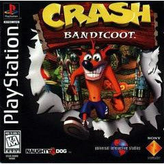 Crash Bandicoot [Black Label] - Playstation PBVG - HAVELOCK / Complete In Box