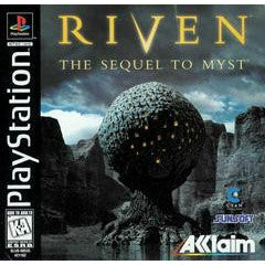 Riven The Sequel to Myst - Playstation