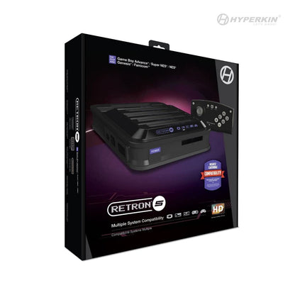 RETRON 5 HD GAMING CONSOLE - BLACK - RetroN