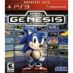 Sonic's Ultimate Genesis Collection [Greatest Hits] - Playstation 3 PBVG - JACKSONVILLE / Cart with Box