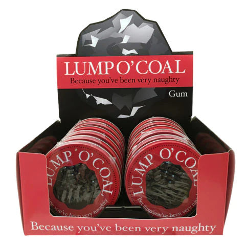 LUMP O COAL GUM TIN - Candy Tins