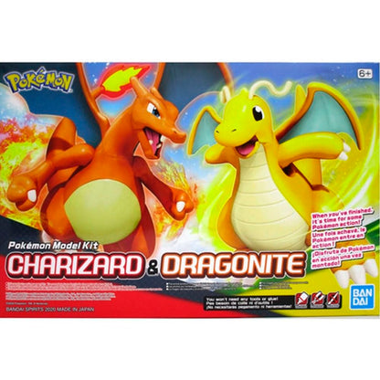 Bandai: Charizard & Dragonite Model Kit - Model Kits