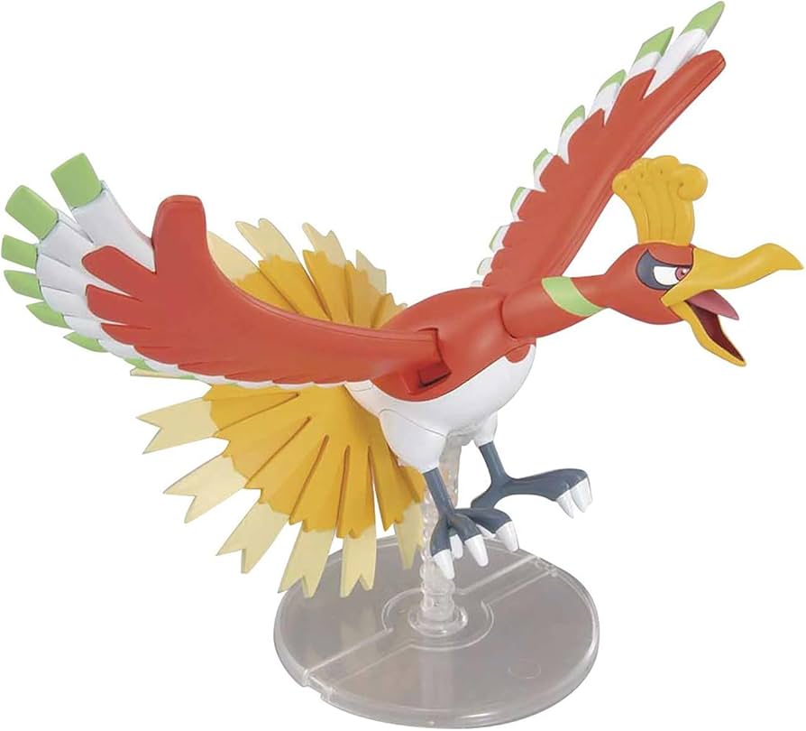 Bandai: Pokemon Ho-Oh Model Kit - Model Kits