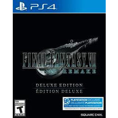 Final Fantasy VII Remake [Deluxe Edition] - Playstation 4 PBVG - HAVELOCK / Complete In Box