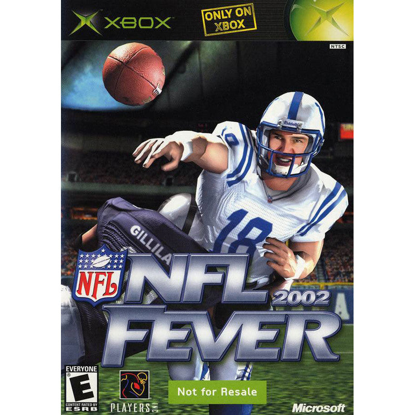 NFL Fever 2002 - Xbox