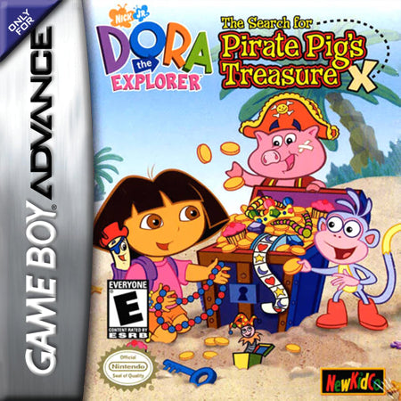 Dora the Explorer: The Hunt for Pirate Pig's Treasure - GameBoy Advance