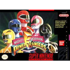 Mighty Morphin Power Rangers - Super Nintendo PBVG - JACKSONVILLE / Loose