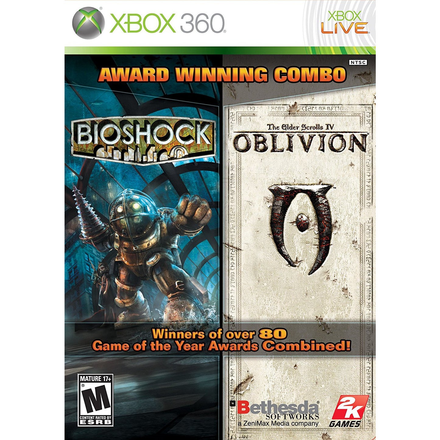 BioShock & Elder Scrolls IV: Oblivion - Xbox 360