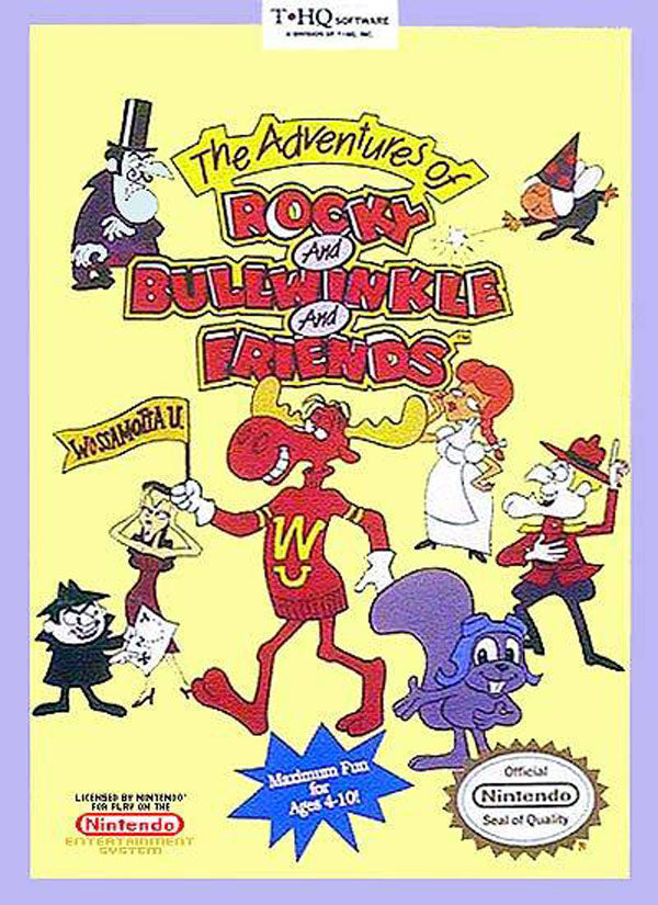 The Adventures of Rocky and Bullwinkle and Friends - NES