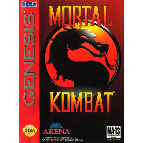 Mortal Kombat - Sega Genesis