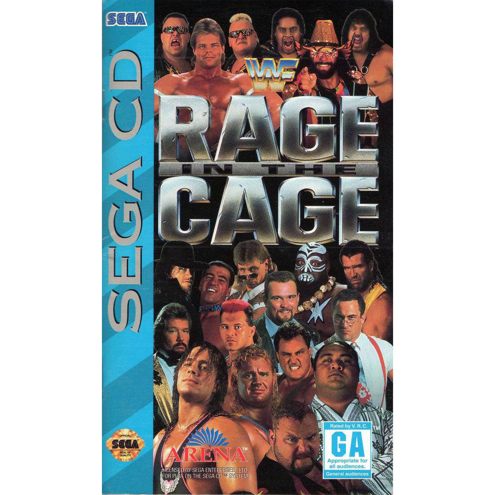 WWF Rage in the Cage - Sega CD