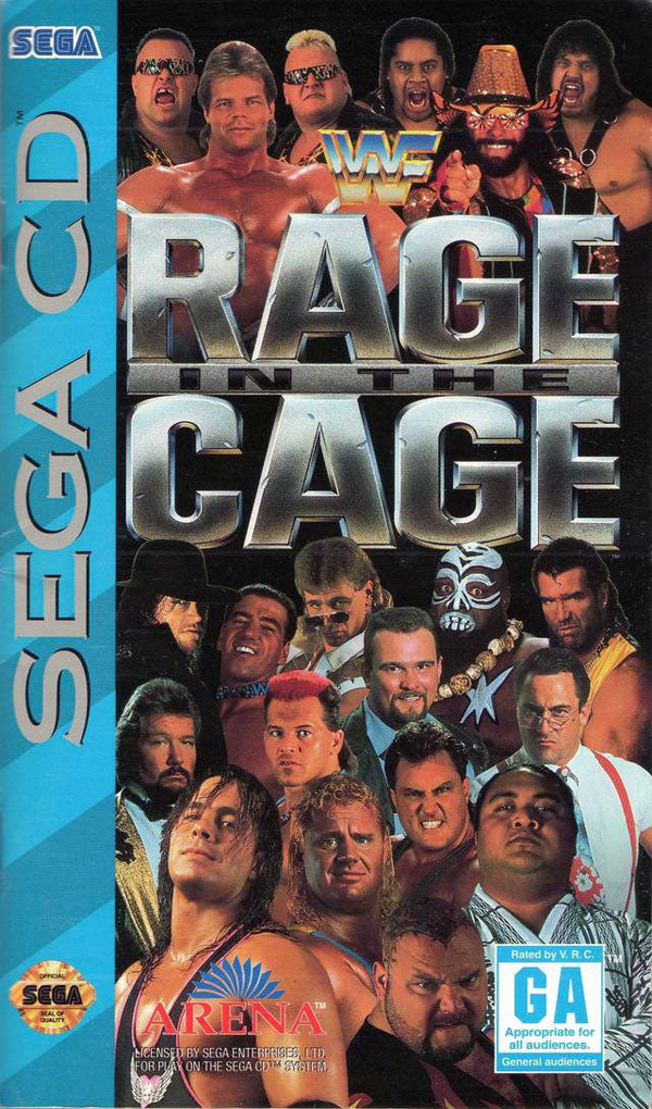 WWF Rage in the Cage - Sega CD