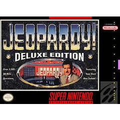 Jeopardy Deluxe Edition - Super Nintendo