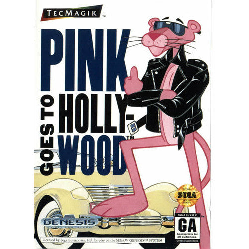 Pink Goes to Hollywood - Sega Genesis