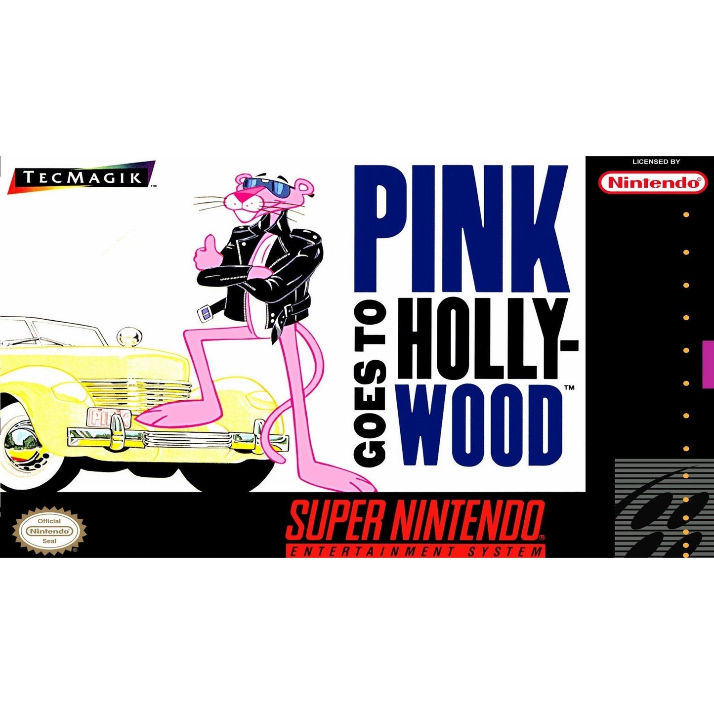 Pink Goes to Hollywood - Super Nintendo