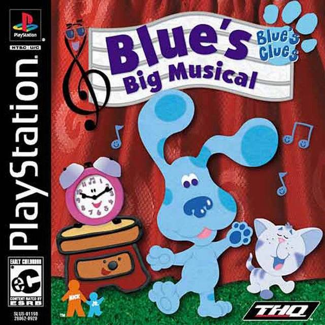 Blue's Clues Blue's Big Musical - Playstation