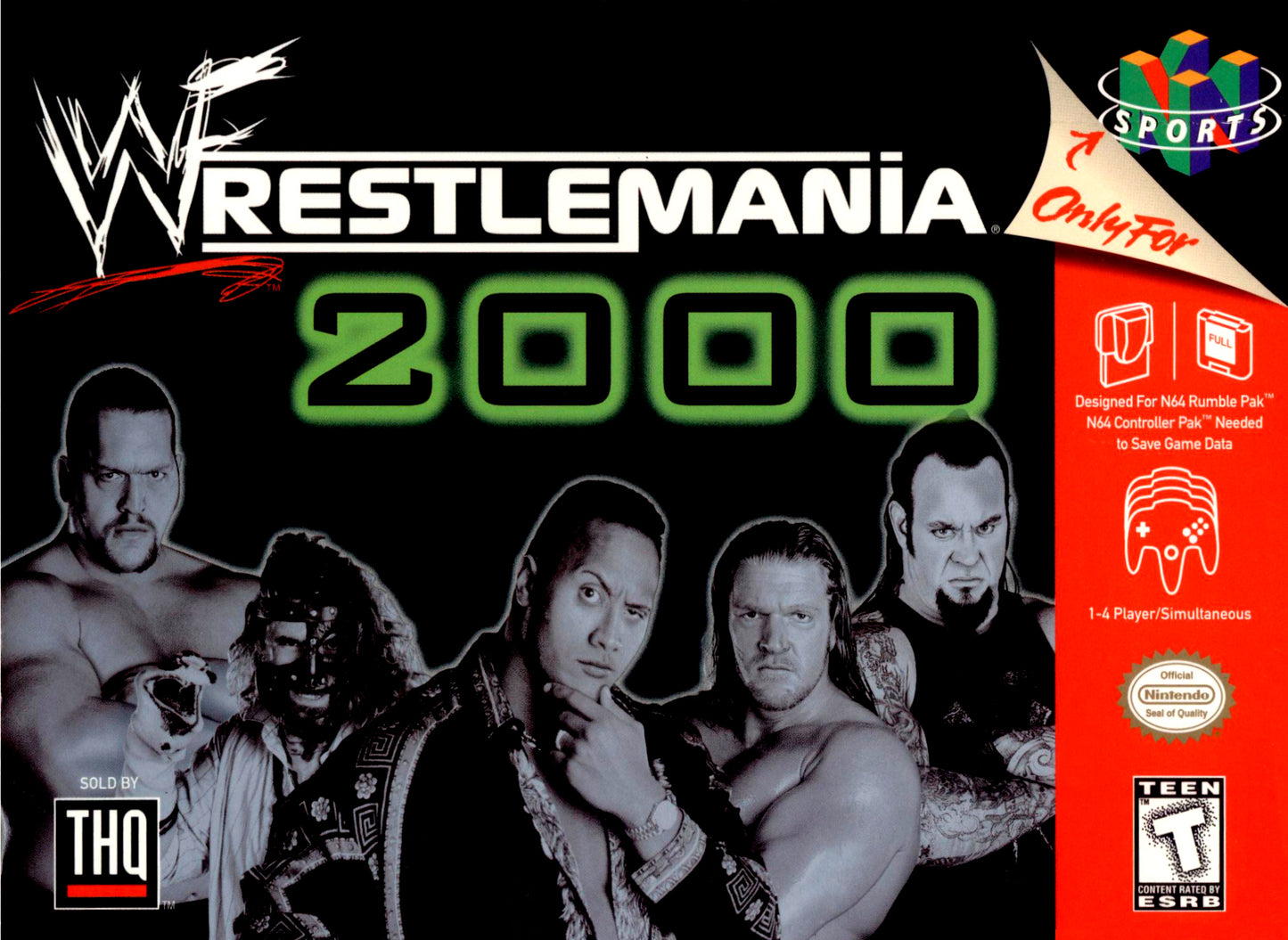 WWF Wrestlemania 2000 - Nintendo 64