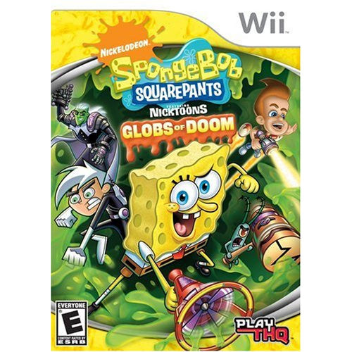 SpongeBob SquarePants Featuring Nicktoons Globs of Doom - Wii