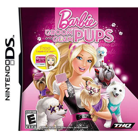 Barbie: Groom and Glam Pups - Nintendo DS