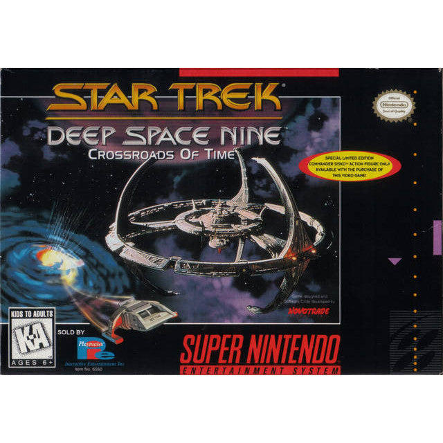 Star Trek Deep Space Nine Crossroads of Time - Super Nintendo