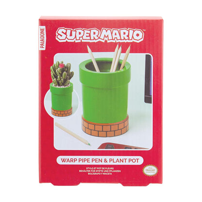 Super Mario Warp-Pipe Plant/Pen Pot - Misc.