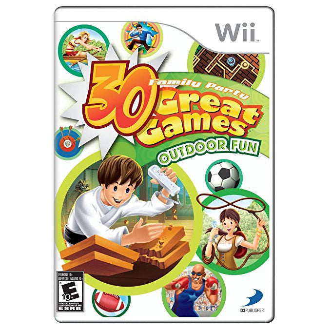 Family Party: 30 Great Games Outdoor Fun - Wii