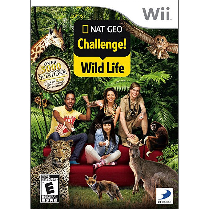 Nat Geo Challenge Wild Life - Wii