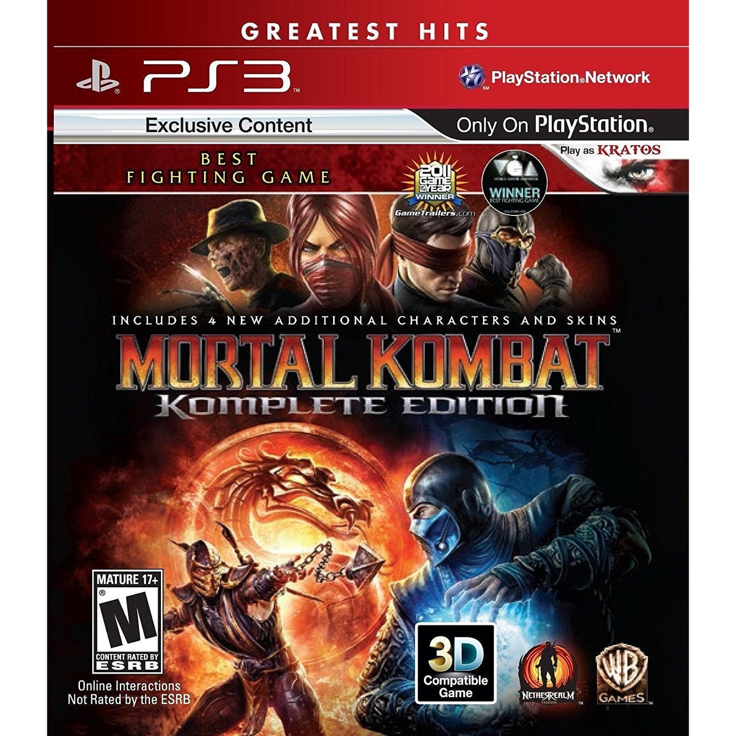 Mortal Kombat Komplete Edition - Playstation 3