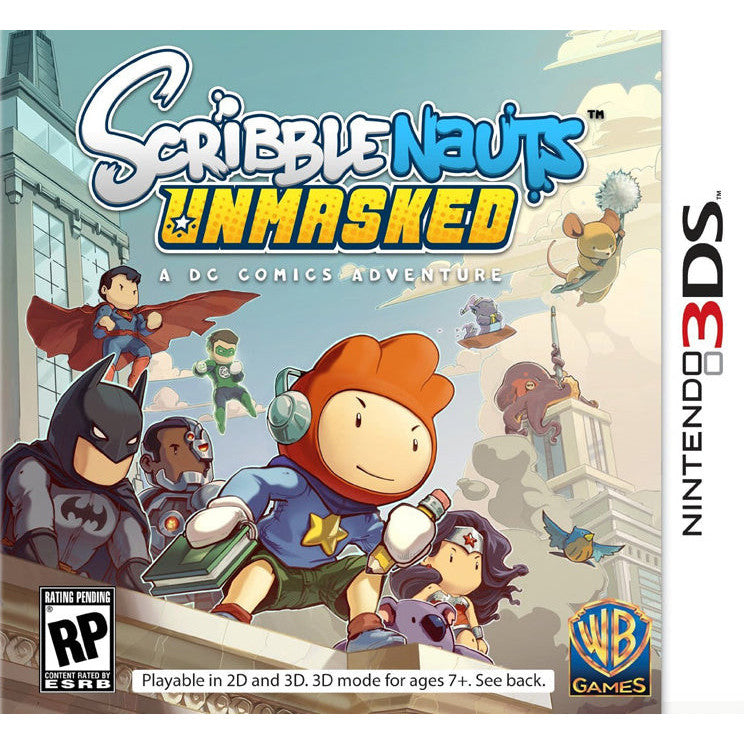 Scribblenauts Unmasked: A DC Comics Adventure - Nintendo 3DS