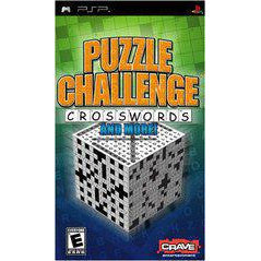 Puzzle Challenge Crosswords and More - PSP PBVG - JACKSONVILLE / Complete In Box