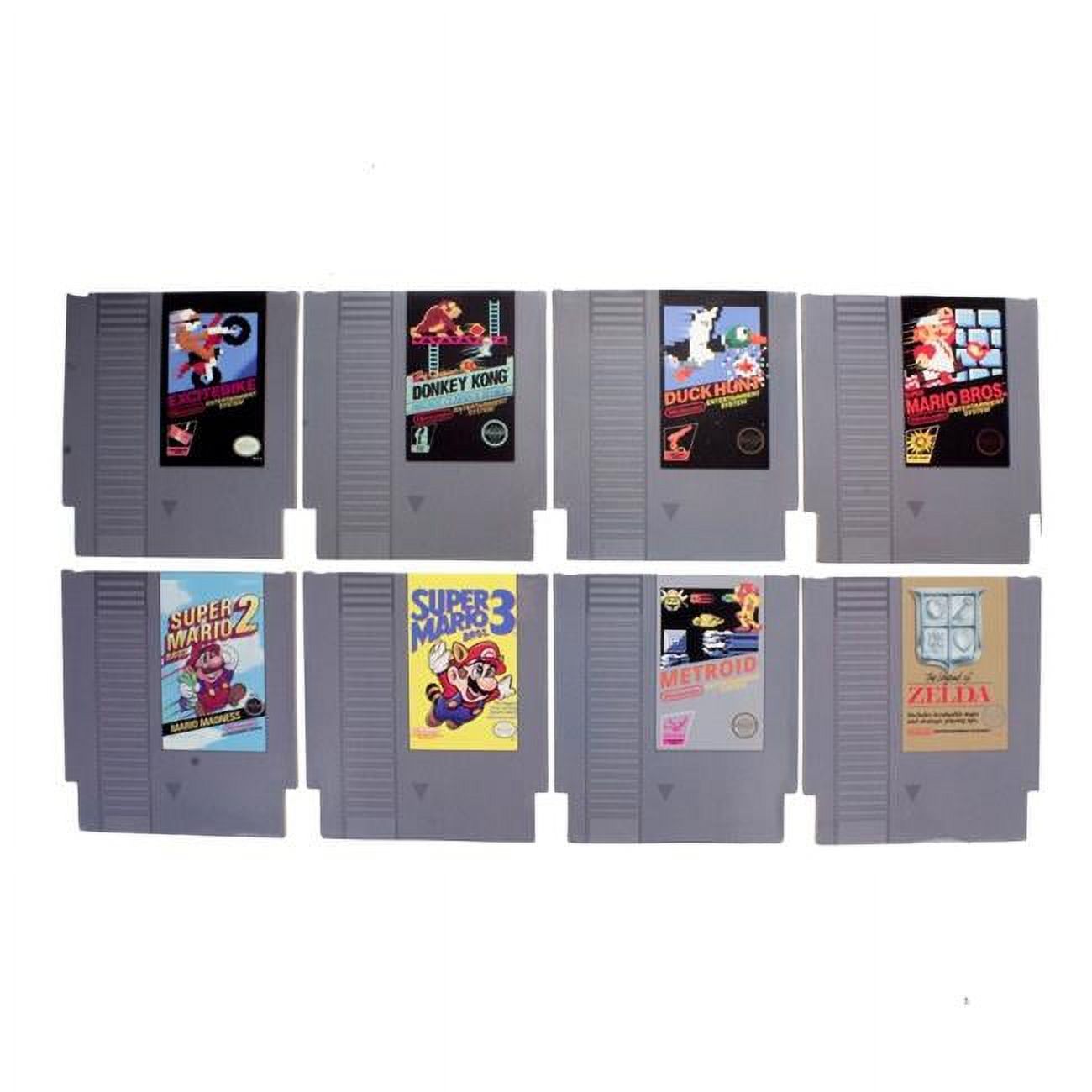 NES Cartridge Coasters - 8 Pak - Misc.