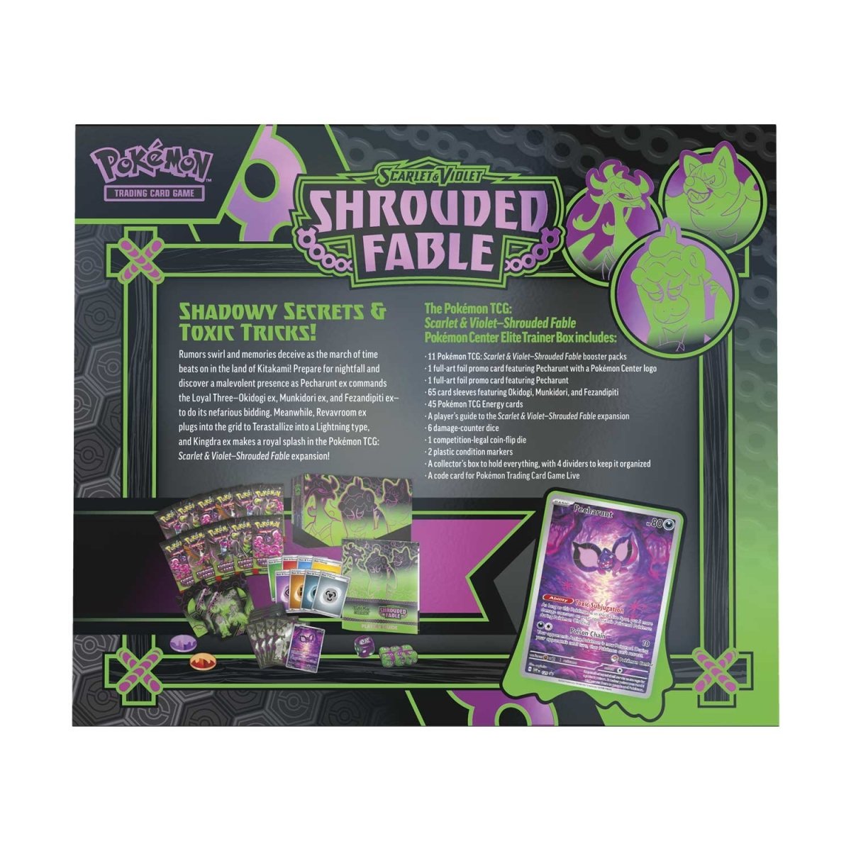 Pokemon TCG: Scarlet & Violet - Shrouded Fable Elite Trainer Box