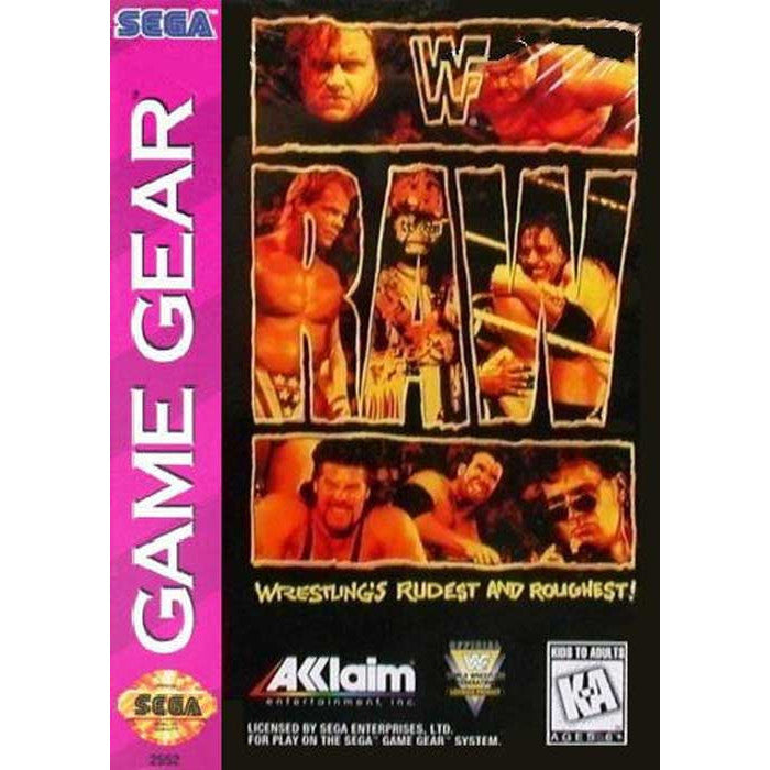 WWF Raw - Sega Game Gear