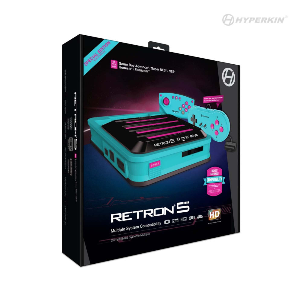 RETRON 5 HD GAMING CONSOLE - HYPER BEACH - RetroN