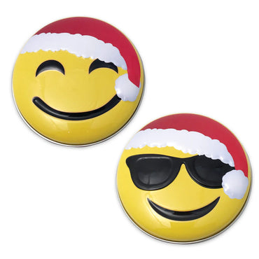 EMOTICANDY HOLIDAY LEMON SOURS - Candy Tins