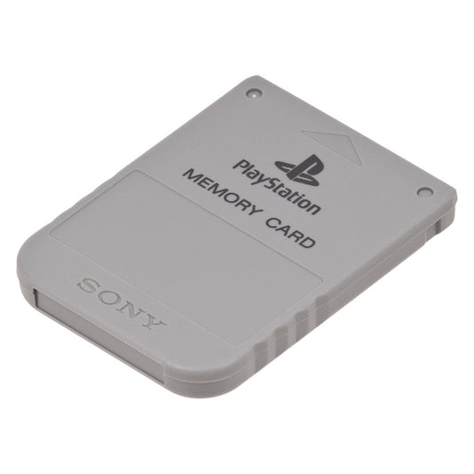 SONY OFFICIAL MEMORY CARD - 1MB - SOLID GREY (used)