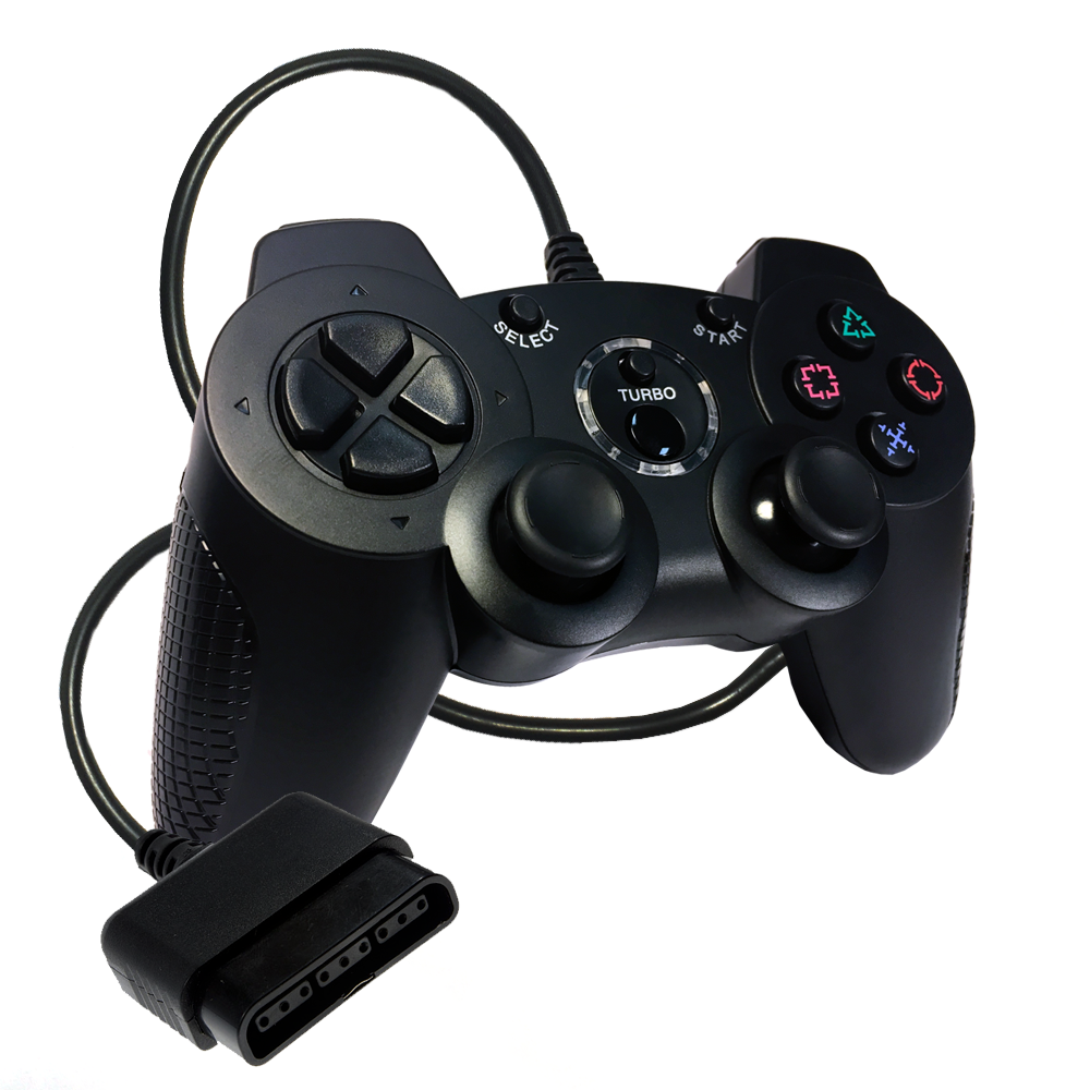 PS2 WIRED CONTROLLER (OLDSKOOL)