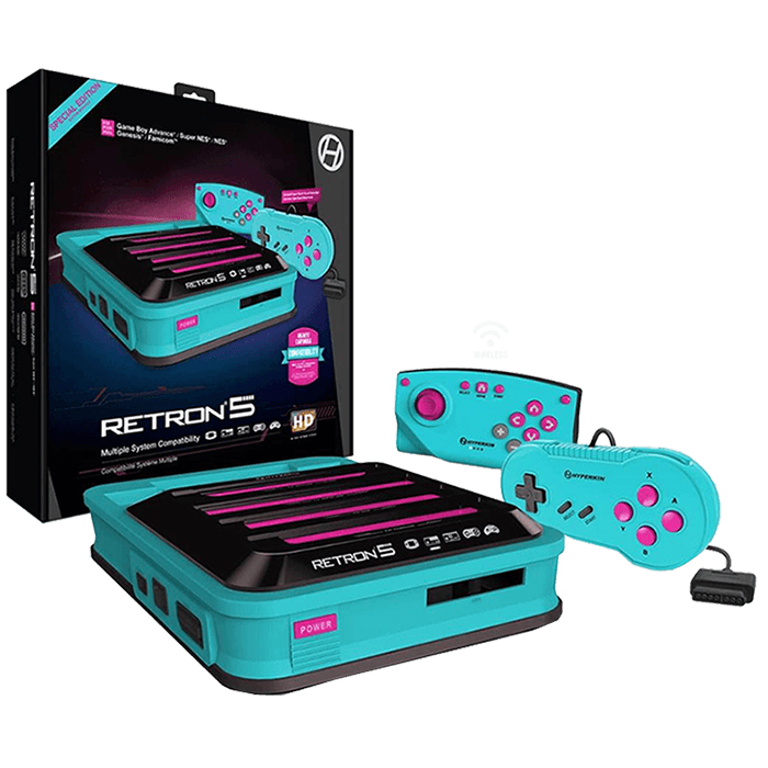 RETRON 5 HD GAMING CONSOLE - HYPER BEACH - RetroN