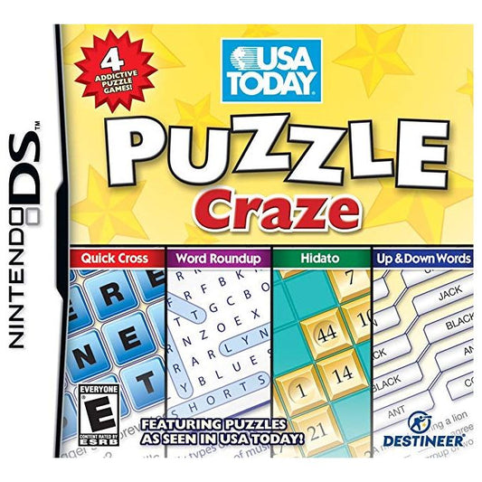 USA TODAY PUZZLE CRAZE (used)