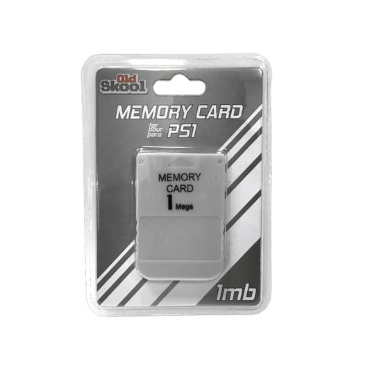 PS1 MEMORY CARD 1MB (OLDSKOOL)