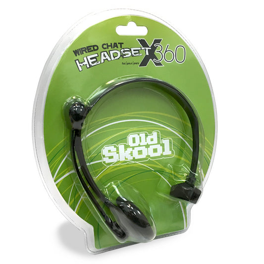 XBOX 360 WIRED CHAT HEADSET