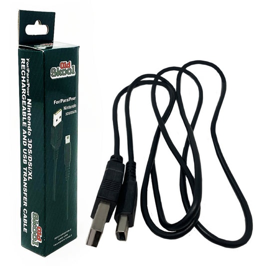 DSI/3DS FAMILY USB CHARGE CABLE (OLDSKOOL)